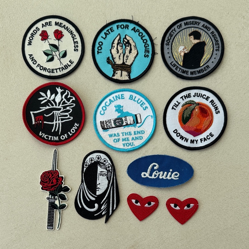 Embroidered Patch Lot